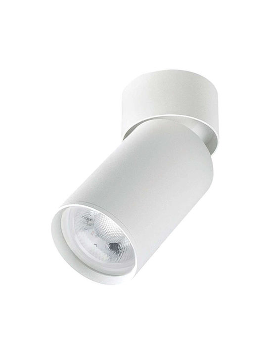 Zambelis Lights Μονό Σποτ με Ντουί GU10 σε Λευκό Χρώμα S123 - μικρογραφία 3